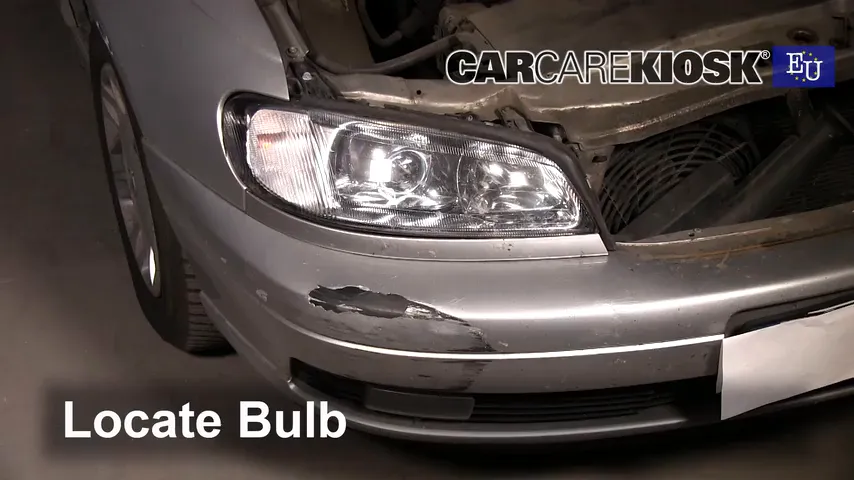 2000 Opel Omega GLS 2.2L 4 Cyl. Lights Fog Light (replace bulb)